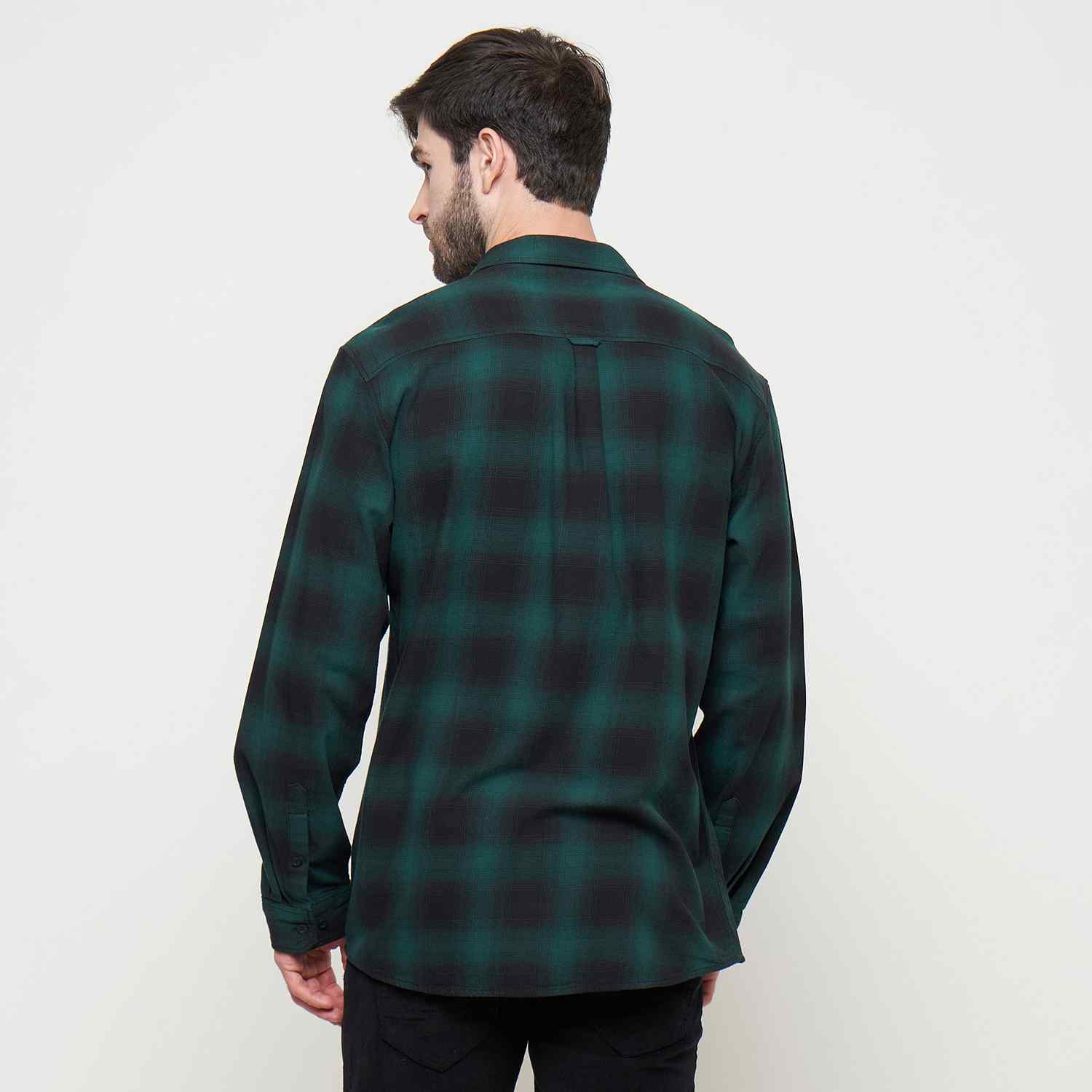 THE GAB'S Kemeja Flannel Lengan Panjang Pria Reguler Fit AAAC431M0324