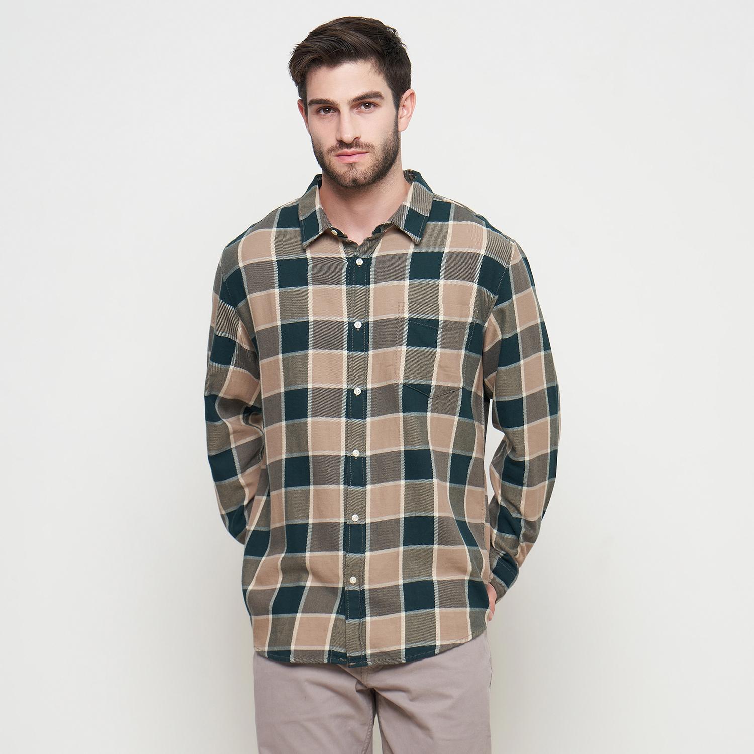 THE GAB'S Kemeja Lengan Panjang Pria Regular Fit AAAC397M0124