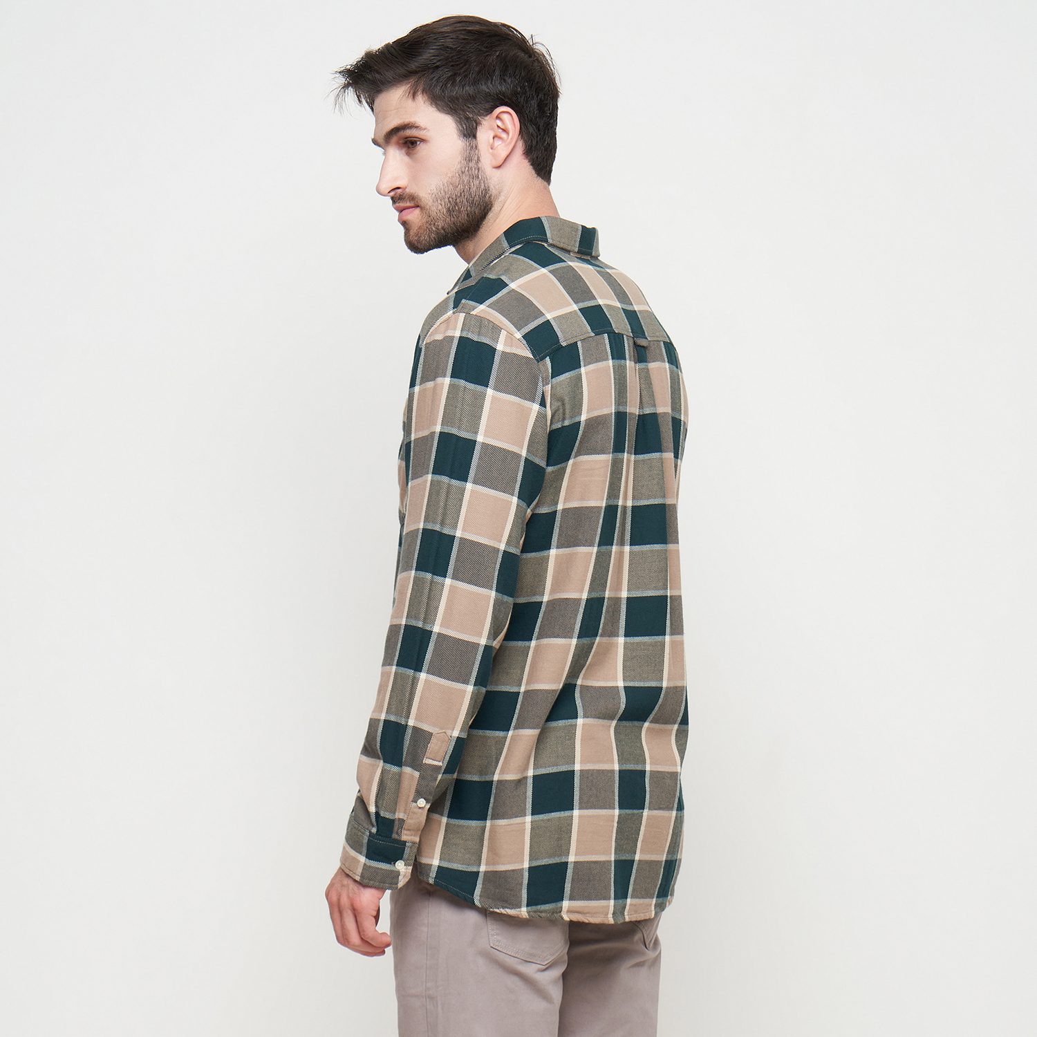 THE GAB'S Kemeja Lengan Panjang Pria Regular Fit AAAC397M0124