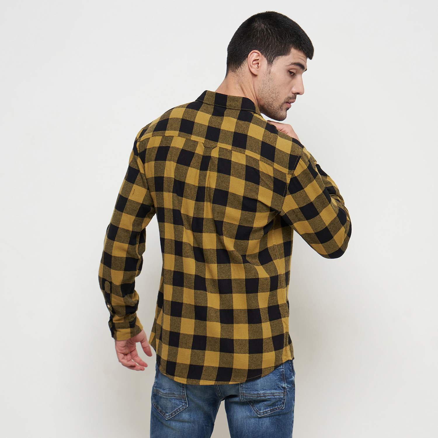 THE GAB'S Kemeja Flannel Pria Lengan Panjang Reguler Fit AAAC261M0523
