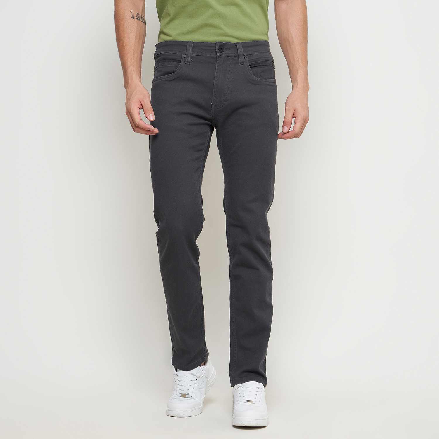 THE GAB'S Celana Panjang Chinos Pria Slim Fit AAUD177H0124