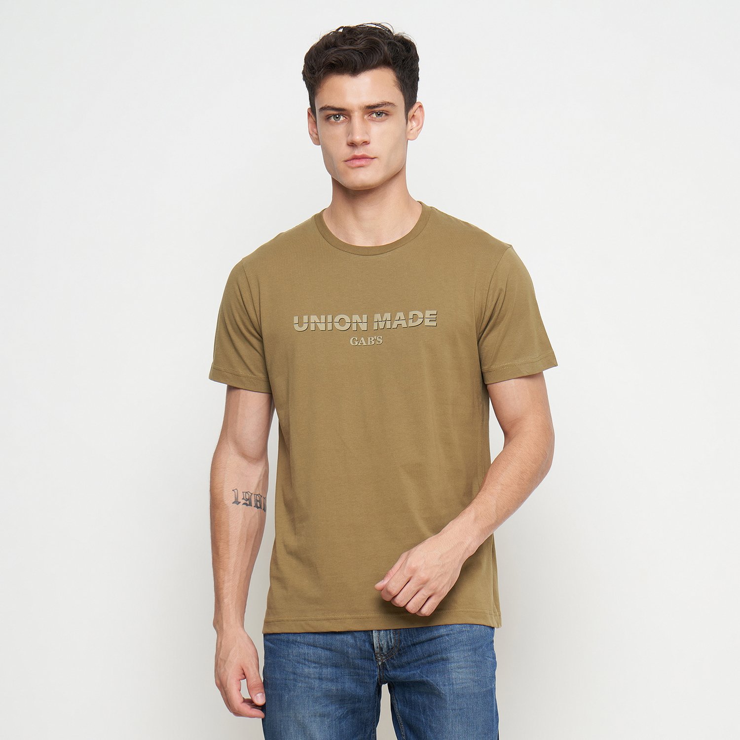 THE GAB'S Kaos Pria Lengan Pendek Reguler Fit ABHC327J0224