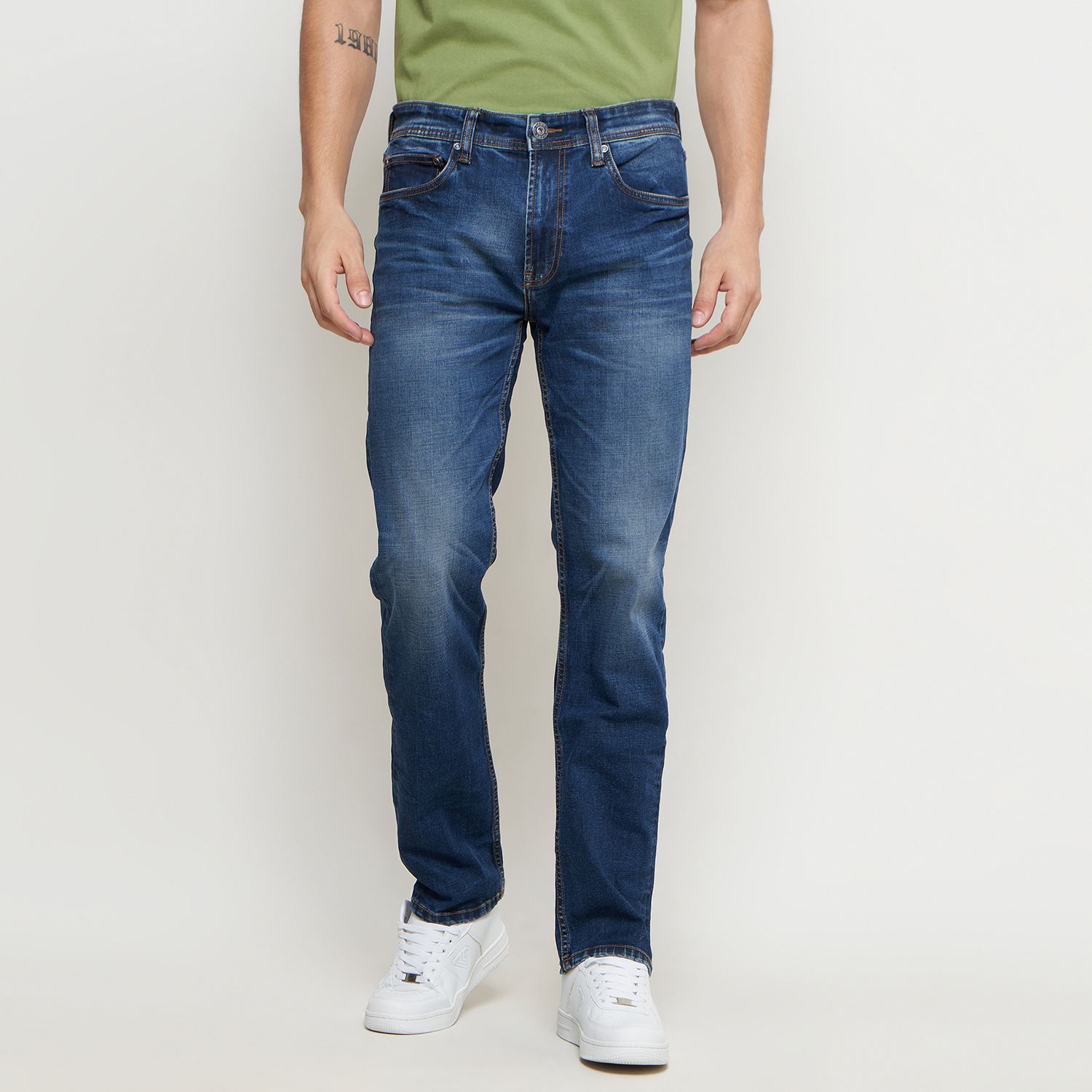 THE GABS Celana Panjang Denim Pria Slim Fit ABRD165V0224