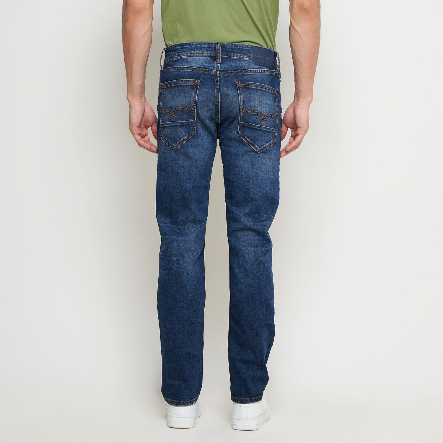 THE GABS Celana Panjang Denim Pria Slim Fit ABRD165V0224