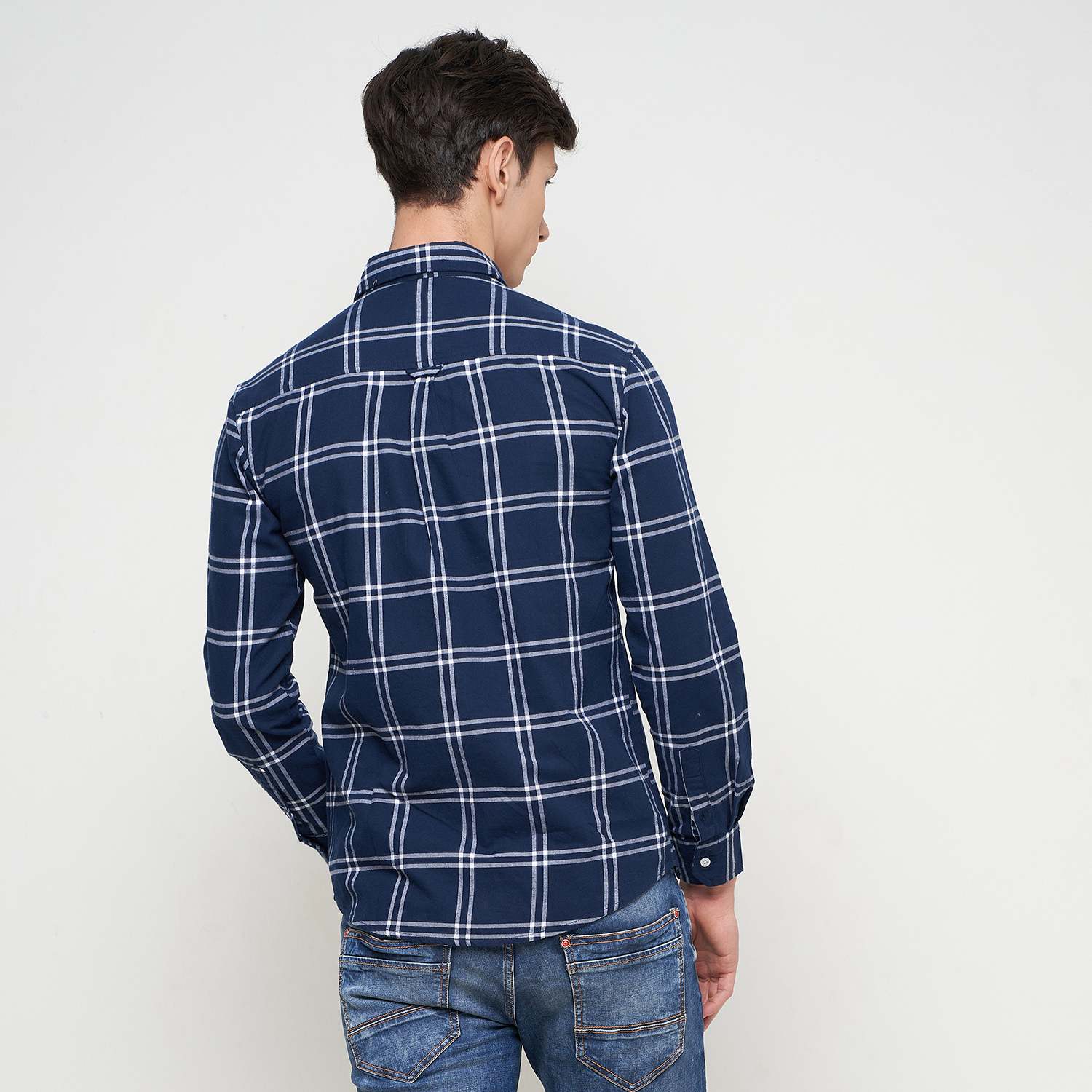 THE GAB'S Kemeja Flannel Pria Lengan Panjang Reguler Fit ABAC290M0323