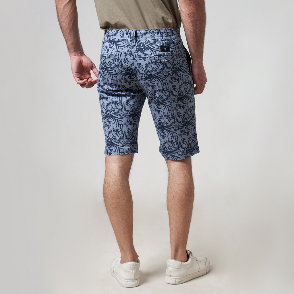 THE GAB'S Celana Pendek Bermuda Motif Pria Regular Fit AAXC098N022