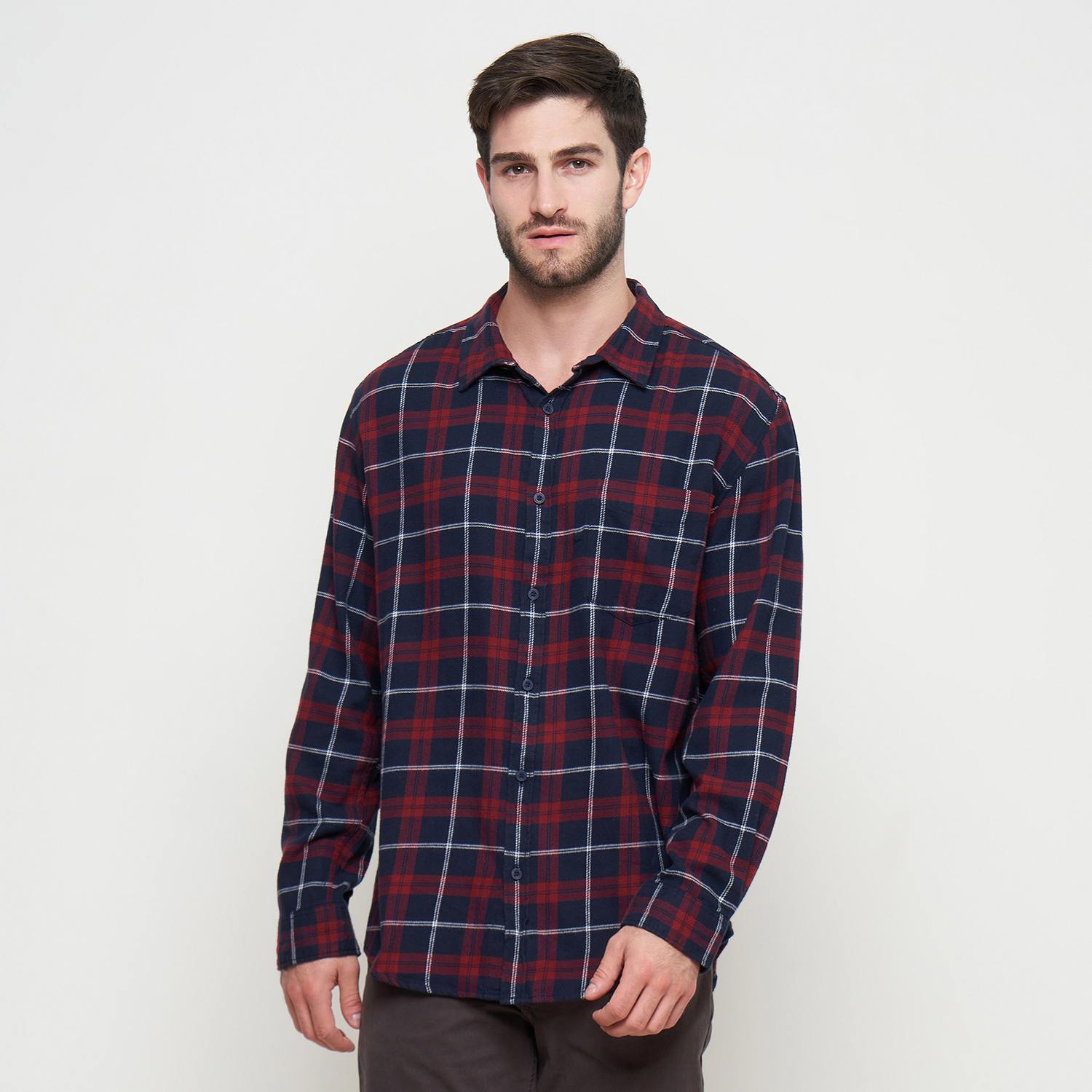 THE GAB'S KEMEJA FLANNEL LENGAN PANJANG REGULAR FIT ABAC399M0124