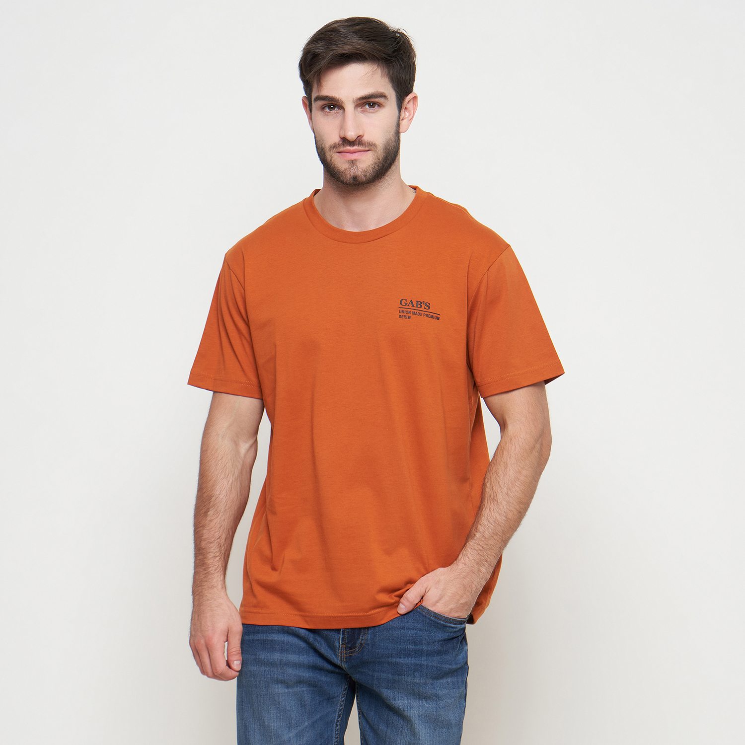 THE GAB'S KAOS PRIA LENGAN PENDEK REGULAR FIT ABHC328G0224