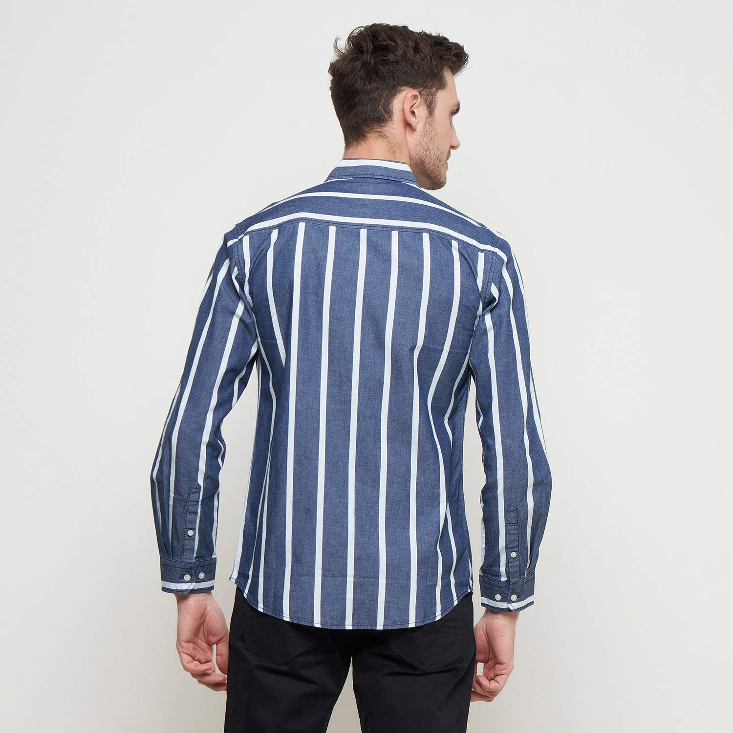 THE GAB'S KEMEJA LENGAN PANJANG PRIA REGULAR FIT ABAC366L0624