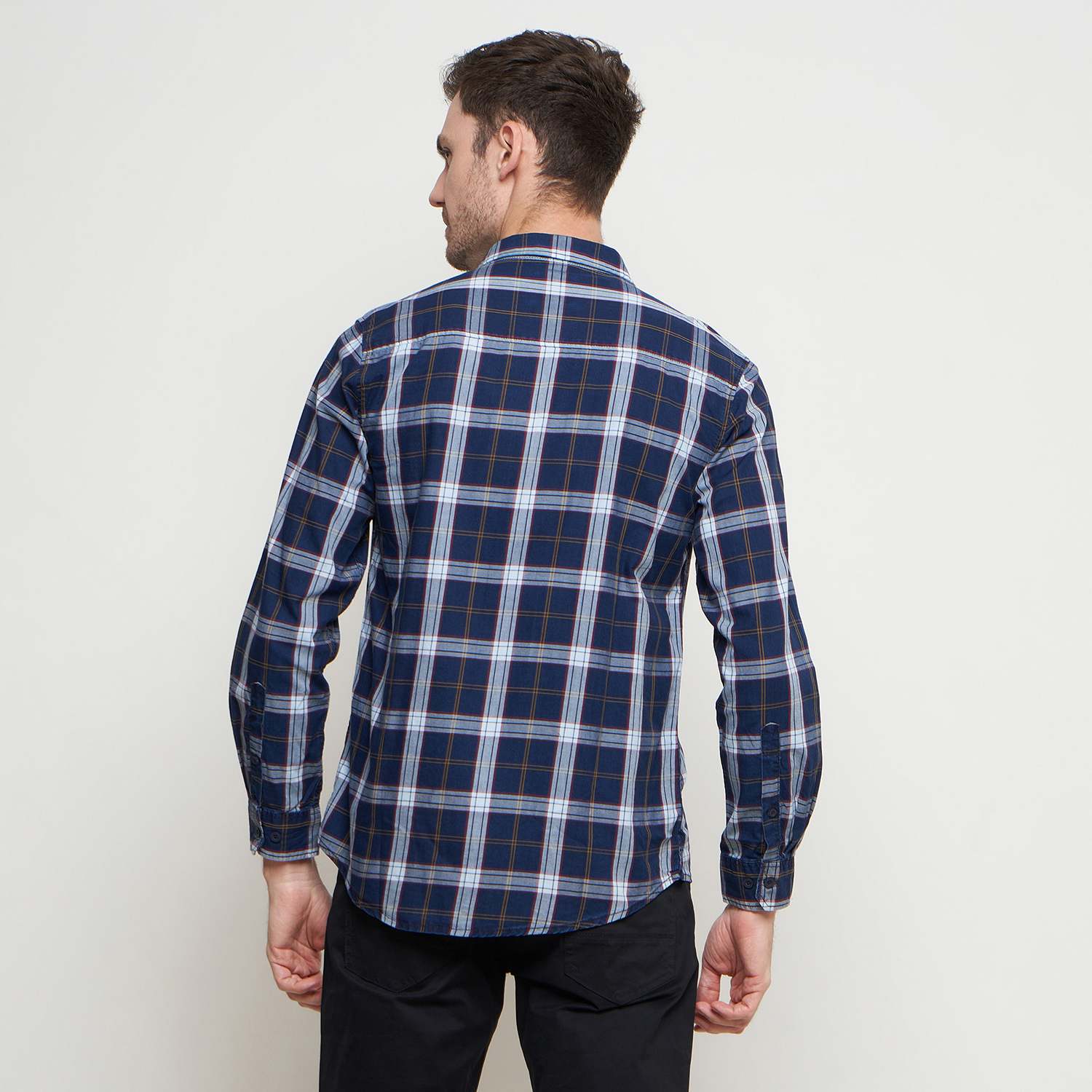 THE GAB'S KEMEJA PRIA LENGAN PANJANG REGULAR FIT ABAC453M0324