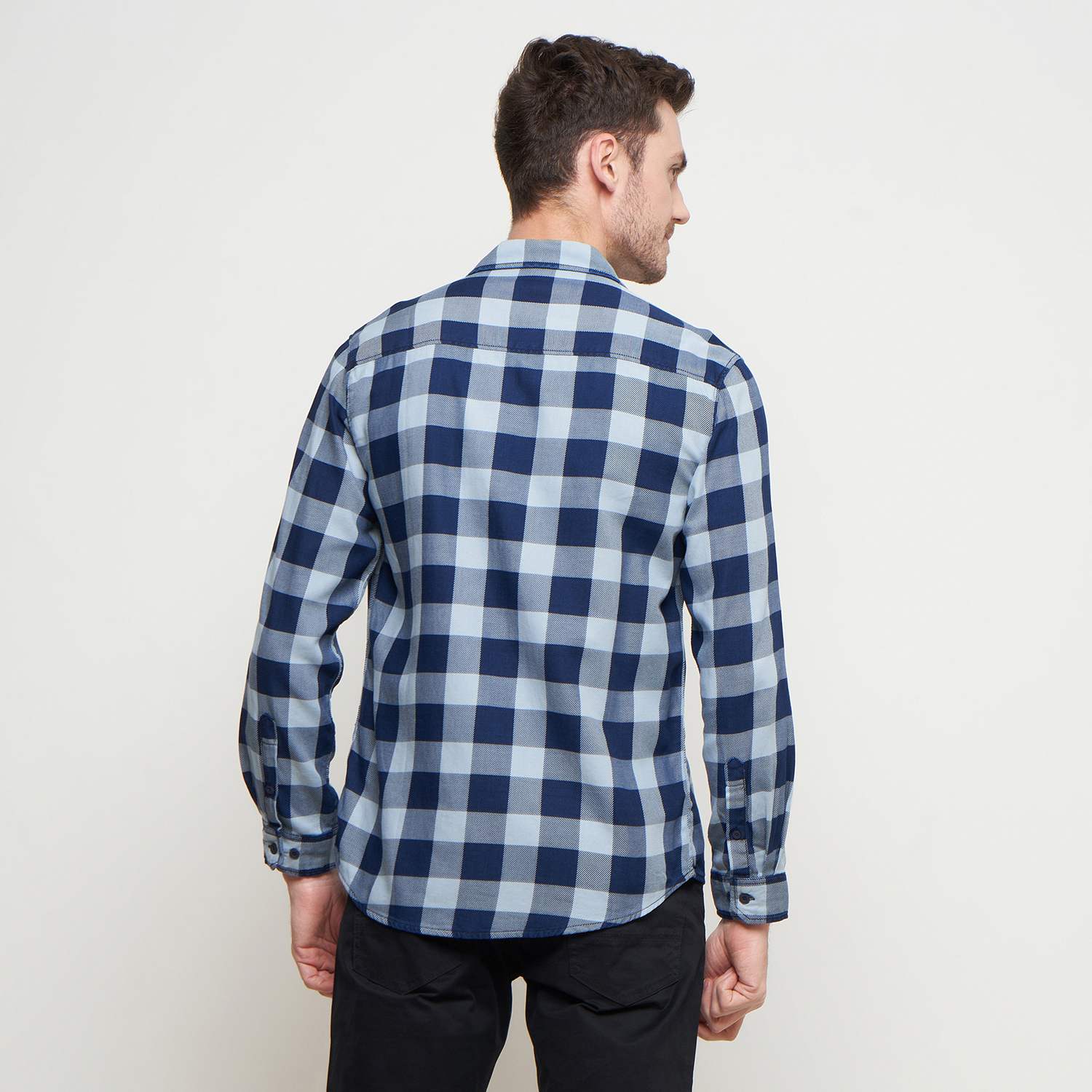 THE GAB'S KEMEJA PRIA LENGAN PANJANG REGULAR FIT ABAC454M0324