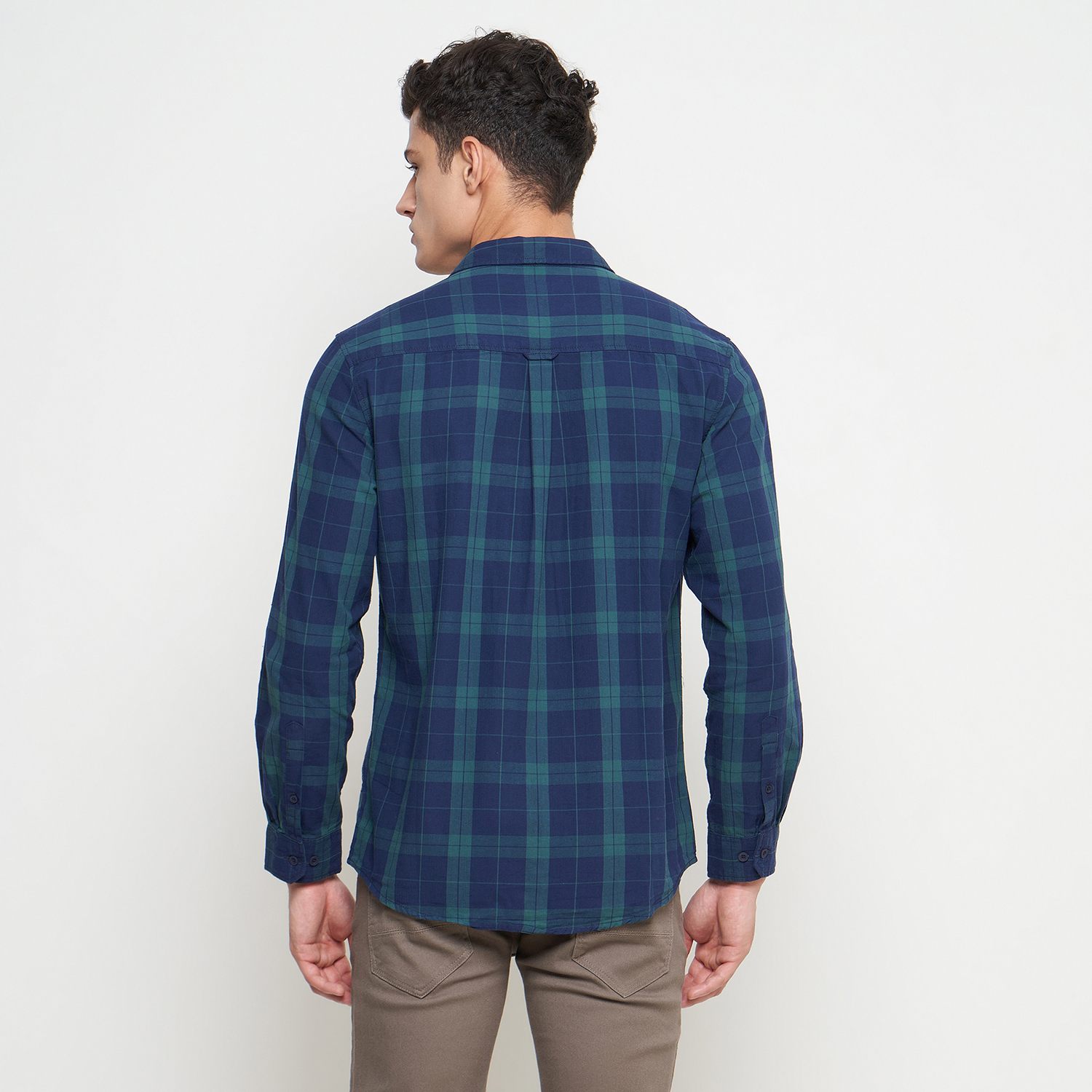 THE GAB'S KEMEJA FLANNEL LENGAN PANJANG PRIA REGULAR FIT ABAC436M0324